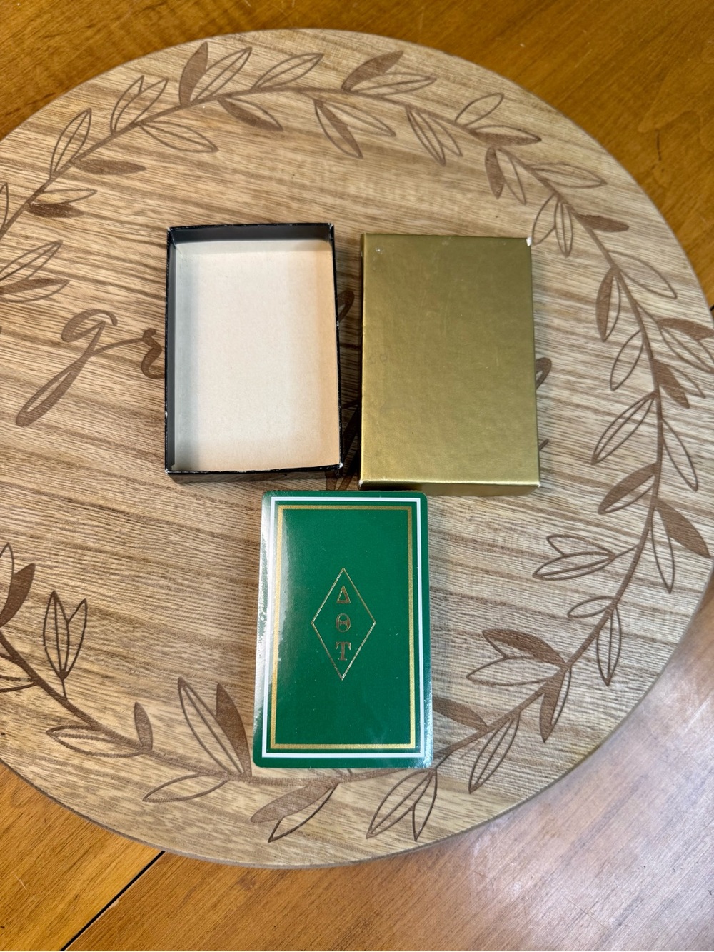 Rare Vintage Sealed Delta Theta Tau Sorority Playing Card Deck